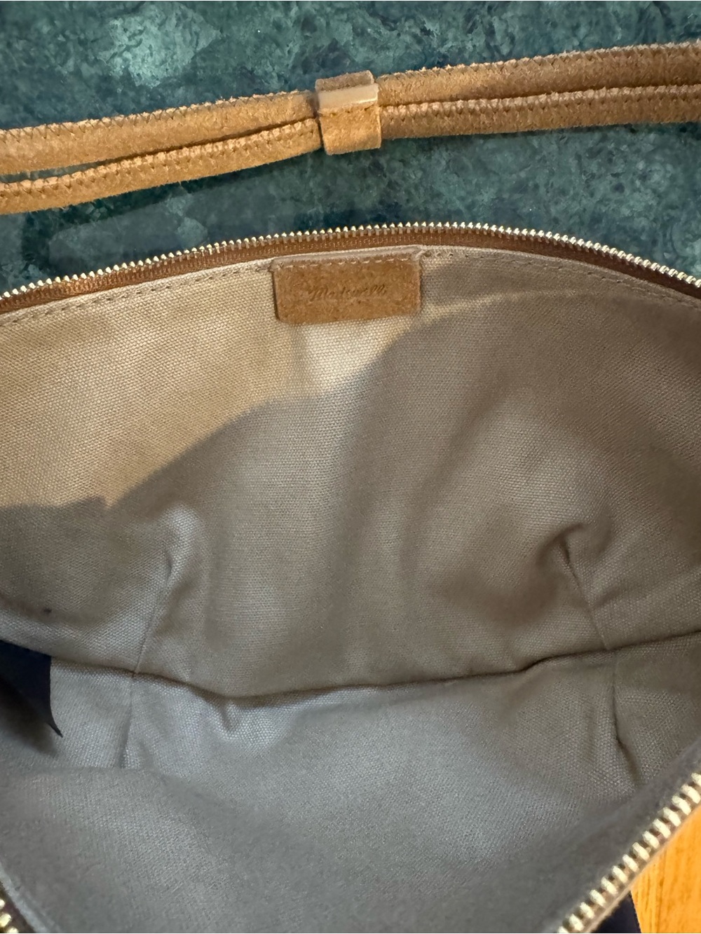 Madewell Suede Bolo Shoulder Bag - Picture 6 of 7